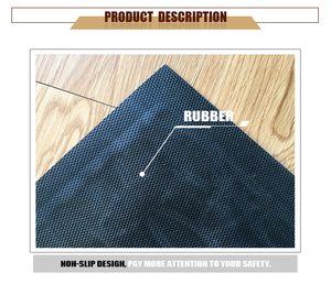 <span class=keywords><strong>Tapis</strong></span> de porte d'entrée en caoutchouc gaufré, à usage de <span class=keywords><strong>maison</strong></span> commerciale, 1 pièce - Product Image 4