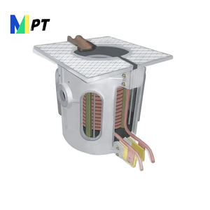 750Kg 1T 5T Máquina de horno inclinable de acero 5000Kg Placa base Horno de fusión de metal industrial de inducción 15Ton 5Mw - Product Image 3