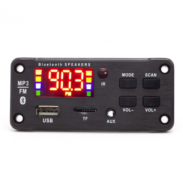 2*40W Car Audio Motherboard Lossless Audio Decoder Board Radio MP3 FLAC/APE Audio Format Support Voice Recorder Accessory