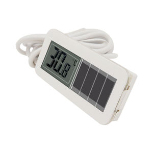 S-W11 termometer rumah tangga bayi energi surya, termometer Digital terpasang di dinding kulkas Mini Jendela luar ruangan - Product Image 2