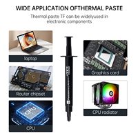 Pâte thermique Alibaba Thermalright TF7 - 12,8 W/m.k, composé de dissipateur thermique haute durabilité pour tous les dissipateurs thermiques