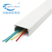 YORH-PEEO Bas Prix Unique Canal PVC Réseau Câble Hider Pour Câble Électrique