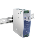 WDR-120W 24V DIN Raylı Güç Kaynağı Tekli Endüstriyel LED Sürücü 120 Watt Dönüştürücü Makine Kontrol Paneli CE RoHS