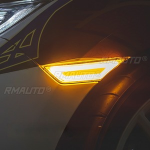 Car <b>Leaf</b> Board Lamp Side <b>Lights</b> For Honda Civic 2016-2019 10th Gen Body Kit Car Accessories - Product Image 3