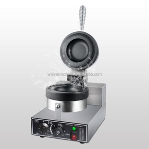 Machine à gaufres coréenne professionnelle chauffante pour hamburgers, gaufrettes et cornets de crème glacée - Product Image 3