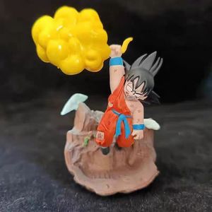 Action Figure GKES Serie 3 Goku 'Cloud Catching', Giocattolo Corretto con Effetto Danneggiato da Battaglia, Figura Anime in PVC - Product Image 3