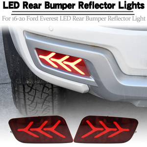 ไฟสะท้อนแสง LED สำหรับกันชนหลังรถยนต์ 12V สำหรับ <span class=keywords><strong>Ford</strong></span> <span class=keywords><strong>Everest</strong></span> ปี 2016 2017 2018 2019 2020 ไฟเบรกอัตโนมัติ 3 ฟังก์ชั่น แบบไดนามิก - Product Image 3
