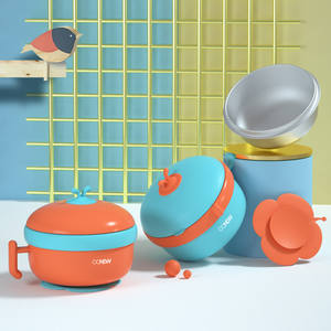 Bol isotherme pour bébé en acier inoxydable 316, multifonctionnel, avec ventouse, anti-chute, pour <span class=keywords><strong>repas</strong></span> et accessoires de table pour enfants - Product Image 6