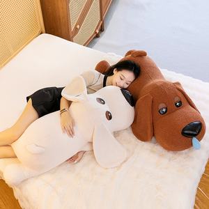 Nouveau mignon Long chien en peluche couette-style Polyester dessin animé Animal poupée brodé doux sac de couchage pour anniversaire ODM - Product Image 2