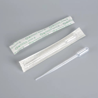 Pipette de transfert en plastique de haute qualité 1 ml 2 ml 3 ml pour le transfert de petites quantités de solution