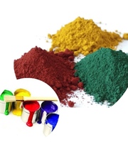 Brique de couleur avec asphalte de couleur jaune fer avec poudre jaune béton perméable norme nationale crier lumineux
