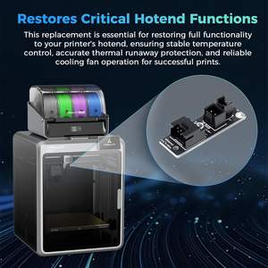 Placa adaptadora Creality K2 Hotend F008-H_V13, placa de Metal para impresora 3D K2 K2 Pro K2 Plus - Product Image 3