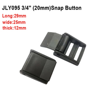 Boucle de verrouillage en plastique écologique, mode, réglable, multi-tailles, clip de déverrouillage pour ceintures et sangles en nylon