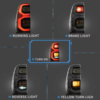 Feux arrière de freinage, feux arrière LED pour pick-up 4x4, accessoires pour Hilux 2021