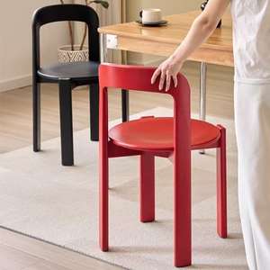 Silla de <span class=keywords><strong>Comedor</strong></span> Contemporánea de Madera Maciza Estilo Nórdico <span class=keywords><strong>Rey</strong></span> para Uso en Hoteles y Villas, <span class=keywords><strong>Muebles</strong></span> de Escritorio para Sala de Estar, Favorita de las Celebridades de Internet - Product Image 5