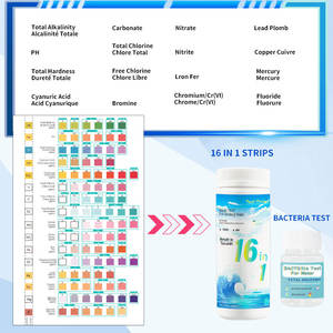 RYK campione OBM Kit <span class=keywords><strong>test</strong></span> acqua personalizzato rilevamento accurato e rapido per l'acqua della piscina di acqua potabile ed Escherichia Coli - Product Image 3