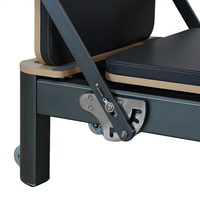Wavar Commercial Core Bed, tous accessoires inclus, sangles à double boucle extensibles pour Reformer Pilates personnel en aluminium de studio