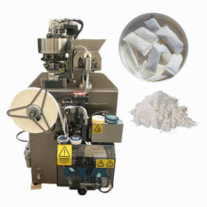 Machine d'emballage automatique de sachets de poudre en papier électrique pour les applications alimentaires, chimiques et de boissons, sachets de 1 g - Product Image 1