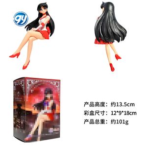 Statuette <span class=keywords><strong>Anime</strong></span> da 14CM in 5 Stili, Personaggi dei Cartoni Giapponesi <span class=keywords><strong>Sailor</strong></span> <span class=keywords><strong>Moon</strong></span> Seduti a Mangiare Noodles, Modellini per Bambini, Regalo, Action Figure - Product Image 6