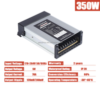 Werks großhandel 350W 5V LED-Streifen licht modul Regens ic heres Schalt netzteil Luminous Word Sign board Transformer Single