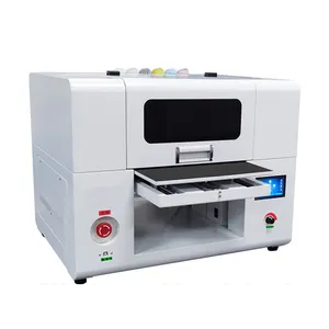 3D UV Emboss Flat Bed Printer Impresora UV A3 Printing Shop Machine Digital UV Printers With 2 TX800 Printhead