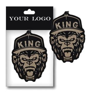 Private Label Customized Design Die-cut Shaped Paper Funny Car air Freshener - Product Image 5