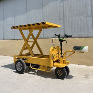 Plataforma Elevadora de Grado Industrial - Alta Estabilidad, Ajuste de Altura Personalizado y Neumáticos de Goma Resistentes - Product Image 3