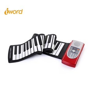 Tampon en Silicone imperméable 88 touches pour adultes et enfants 30 ventilateur chansons pour <span class=keywords><strong>apprendre</strong></span> <span class=keywords><strong>piano</strong></span> à main - Product Image 1