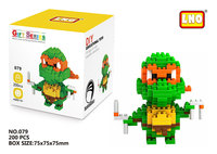 Nuevo y creativo Mini juego de bloques de construcción, juguete educativo para niños, modelo de construcción, juguete, regalo perfecto para niños