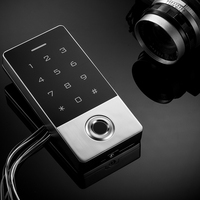 Système de lecteur de contrôle d'accès intelligent OUTUS au design moderne avec capteur d'empreintes digitales Wifi Tuya pour porte coulissante automatique pour villas