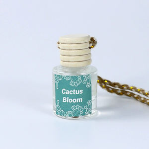 8Ml 10ml Bajo MOQ Tapa de madera Botella de perfume del coche Difusor del coche Botella colgante - Product Image 2