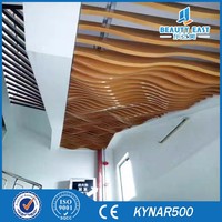 Fabricant de plafonds en aluminium, carreaux de plafond décoratifs, plafond à lamelles en aluminium, décoration de plafond