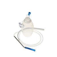 Système de drainage fermé en silicone OEM d'usine, réservoir de drainage 100-400 ml, stérilisé EO, consommables médicaux CE ISO