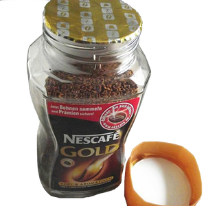 Trung Quốc Nhà Máy Giá Nhôm Foil Niêm Phong Wad Nắp Cho Glass <span class=keywords><strong>Coffee</strong></span> Jar/Lift Và Peel Cảm Ứng <span class=keywords><strong>Seal</strong></span> Liner Với Red Logo In Ấn - Product Image 2