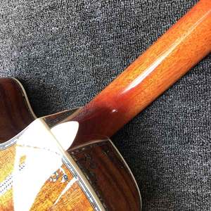 Custom Dreadnought D Cuerpo Tapa de abeto macizo KOA Wood <span class=keywords><strong>Back</strong></span> Side Cutaway Guitarra acústica - Product Image 5