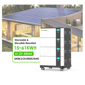 Batterie solaire Lifepo4 48V ess 15 <span class=keywords><strong>kwh</strong></span> Modèle empilé au lithium Entrepôt local UE Stockage d'énergie Batterie 30KWH 45KWH 60KWH 100KWH - Product Image 1