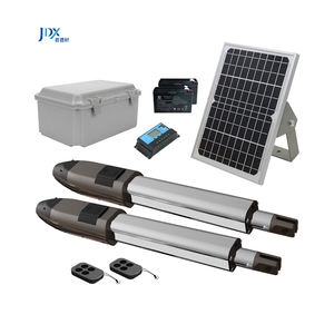 カスタマイズされたサイズの太陽電池式ステンレス鋼自動シングルアームスイングゲートオープナー自動スイングゲートオープナー - Product Image 1