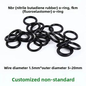 High Quality Custom O-<b>Ring</b> Sealing Gasket | Silicone / NBR / FKM / EPDM / PTFE | Waterproof & Oil Resistant - Product Image 2