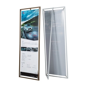 Windproof có thể tháo rời biển quảng cáo ngoài trời đẹp Màn hình hiển thị đứng với Dễ dàng lắp ráp cửa loại và sàn-đứng - Product Image 3