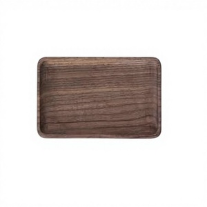 Set di Vassoi in Legno Classici per Frutta, Pane e Noci, Ideali per Hotel e Feste BBQ - Product Image 1