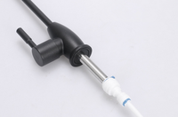 Robinet de cuisine avec filtre pour eau potable, monocommande, douchette latérale, installation monotrou, en acier inoxydable, design contemporain