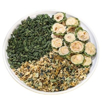 Vente en gros directe du fabricant, grande quantité de thé mélangé aux feuilles de mûrier et au melon double, 100g, avec poire balsamique et courge cireuse, 20 sachets triangulaires