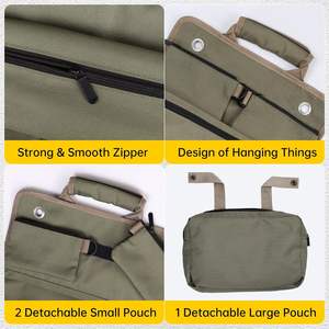 Muestra Gratuita, Bolsa de Herramientas Profesional de Alta Calidad Personalizada, con 6 Bolsillos, Enrollable, Portátil, Organizador de Herramientas Pequeño - Product Image 6