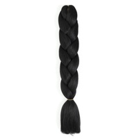 Perruque tressée Big Braids 82 pouces 165g, double trame machine, fibre haute température, longues dreadlocks africaines noires, non adaptées à la teinture