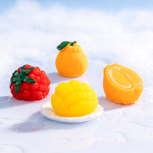Miniaturas de Frutas Artificiales Realistas en 3D, Adornos de Resina para Casa de Muñecas, Manualidades Decorativas DIY - Product Image 3