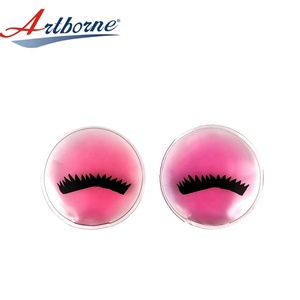 Riutilizzabile vendita calda promozione regalo caldo freddo pack maschera per gli occhi gel pack patch bendfold per occhio relax gel impacco ghiaccio - Product Image 3