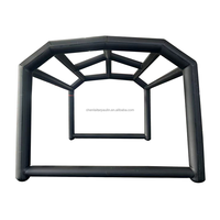 Cabine de peinture gonflable en PVC personnalisée avec structure tubulaire, étanche, installation rapide, utilisation quatre saisons, résistante aux produits chimiques, écologique