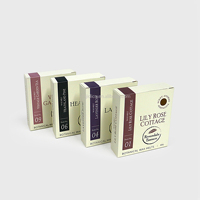 Boîte d'emballage en carton personnalisée de haute qualité pour faux ongles cosmétiques avec logo estampé or UV