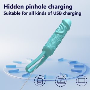 Afstandsbediening cockring vibrators tijdvertraagde ejaculatie oplaadbare vibrerende masturbatoren seksspeeltjes voor mannen volwassenen sperma vergrendeling - Product Image 2