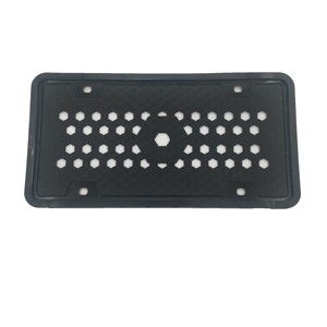 Tiempo-la prueba estándar de EE. UU. De agujero de drenaje coche de silicona placa de soporte de Marco - Product Image 2